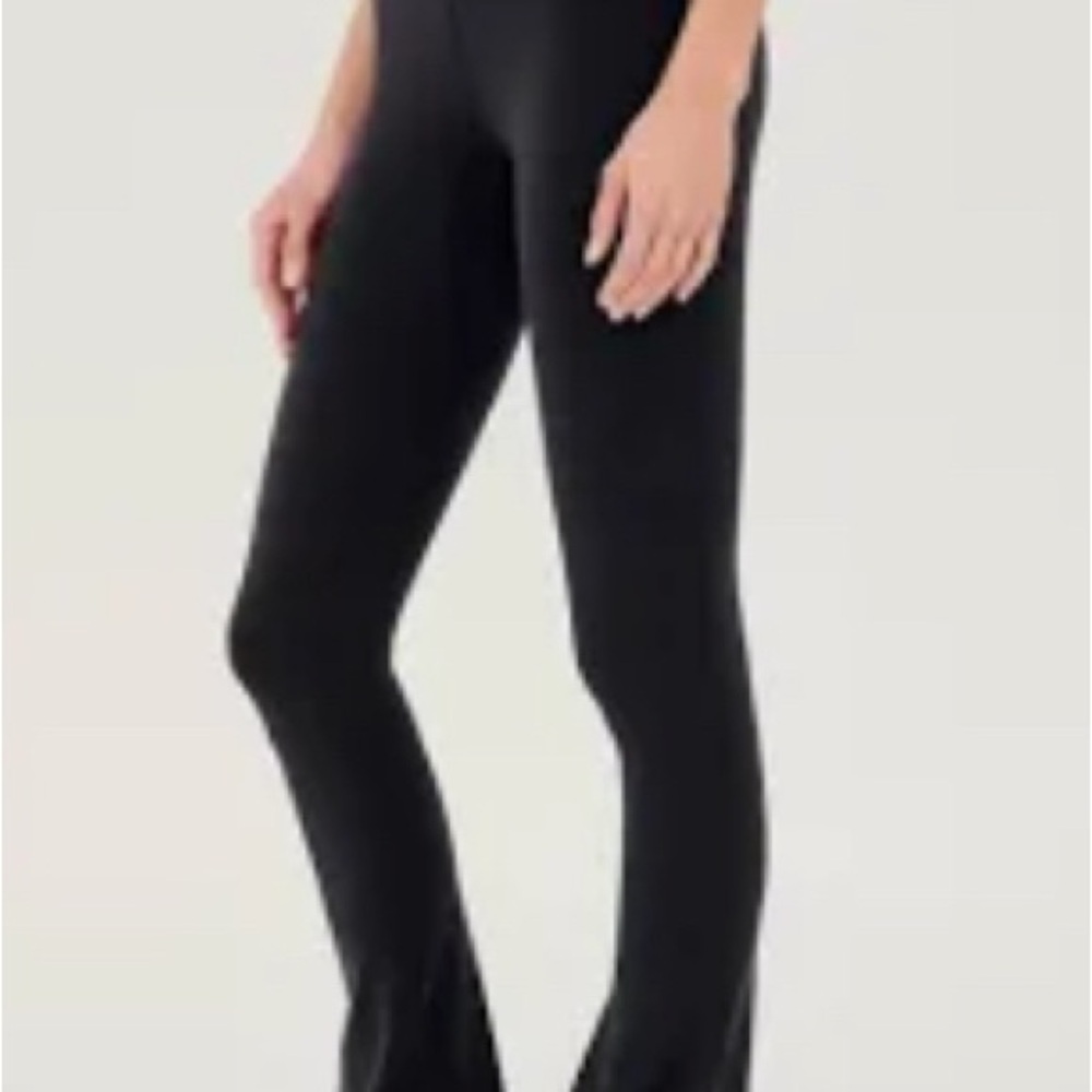 Splits59 Black Flared Leggings